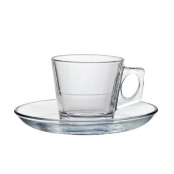 Espresso Glass & Saucer 2.7oz / 70ml (12)